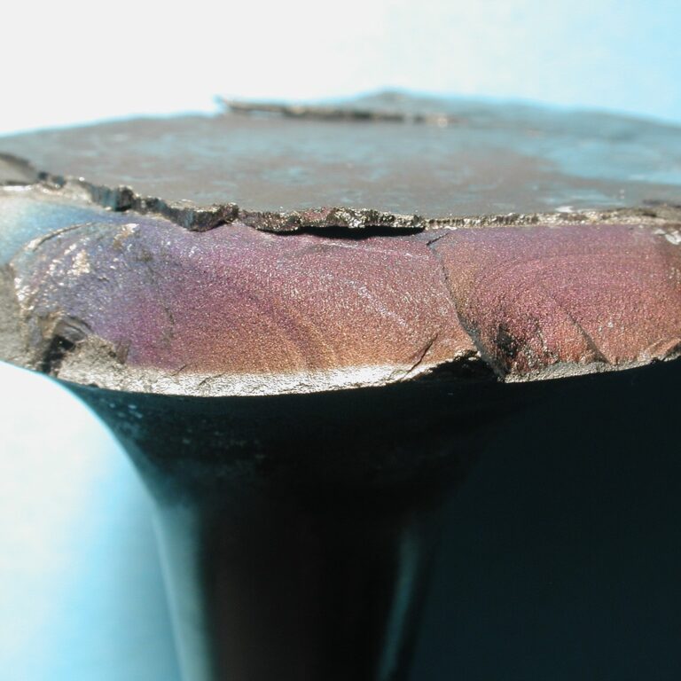 Fractured deisel marine engine intake valve received for Failure Analysis