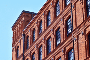 Historic Preservation of Brick Building Façade in Coastal Location