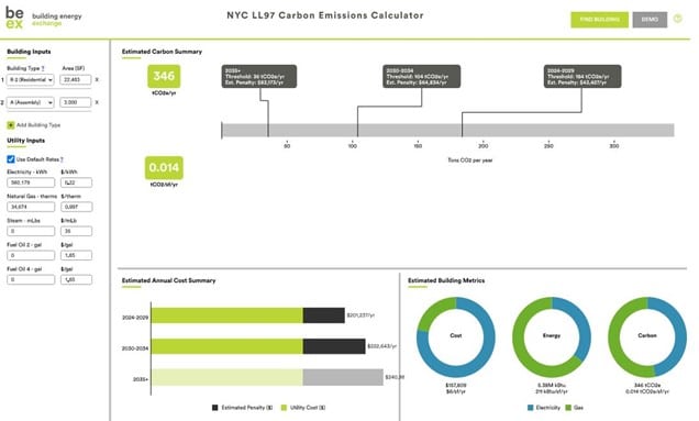 NYC-LL97-Carbon-Emissions-Calculator-Example